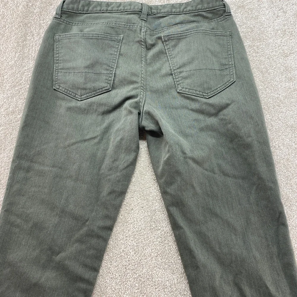 Banana Republic‎ Jeans Mens 31x34 Athletic Fit Travel Olive Green Stretch Chino